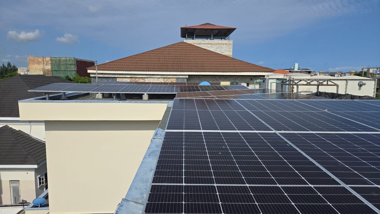 Commercial Facility solar installation