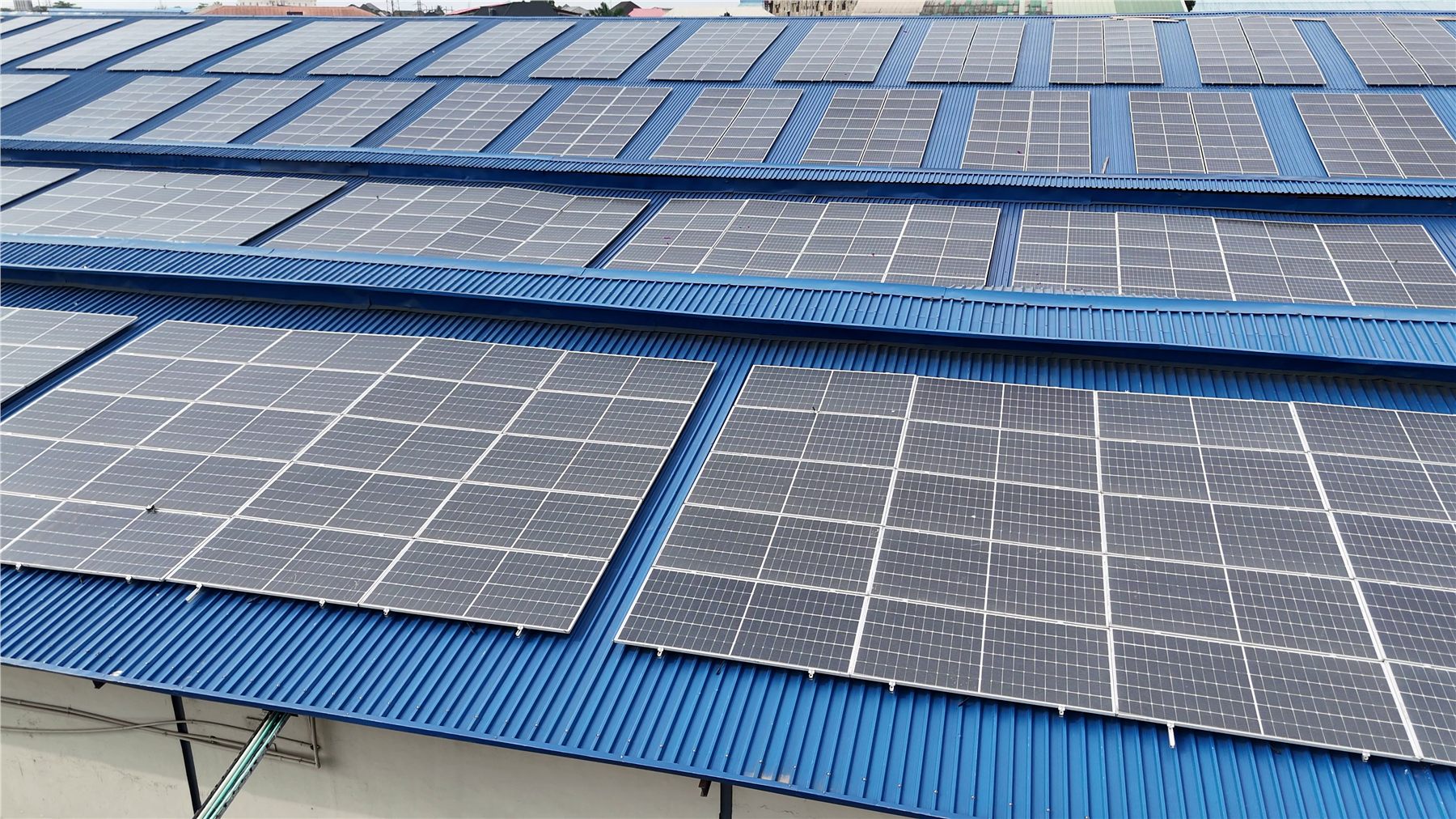 Industrial solarization project